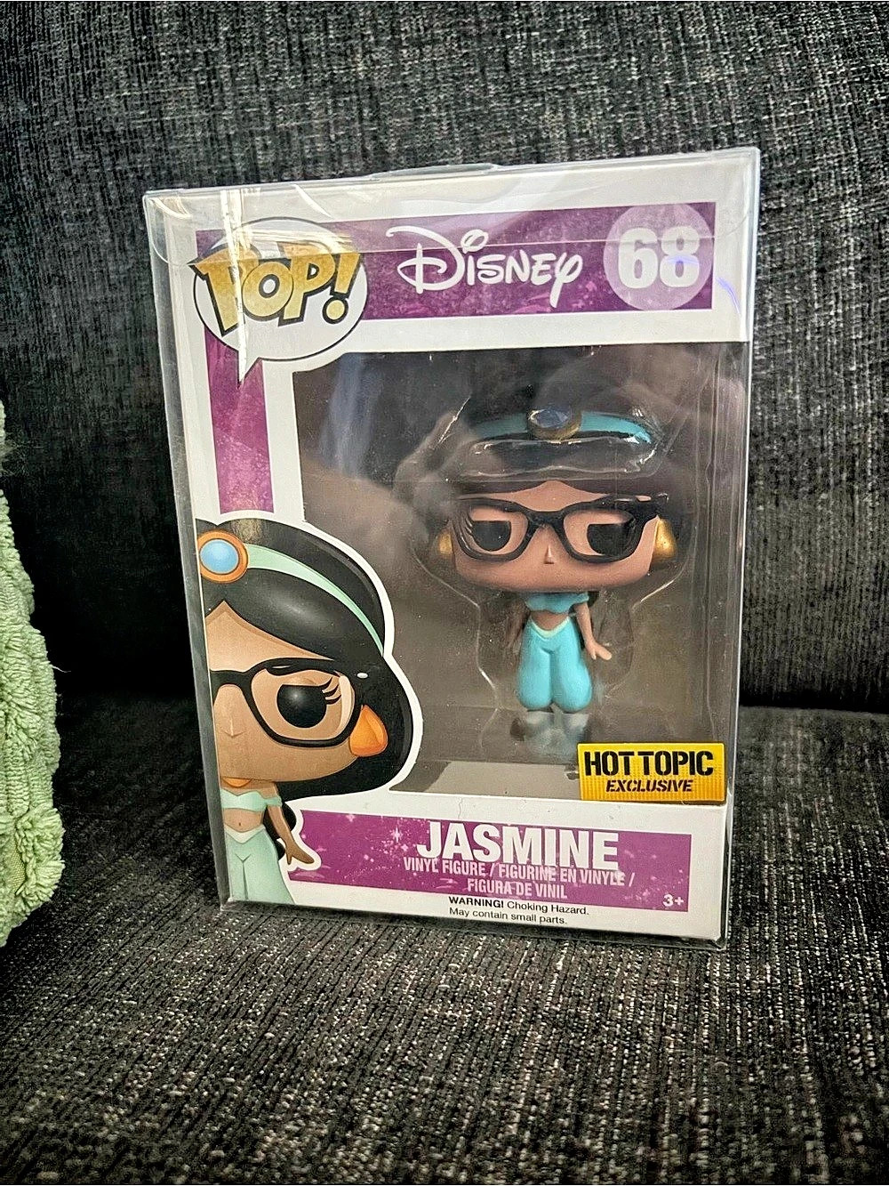 Funko Pop! Disney: Aladdin - Jasmine (Glasses) #68 (Hot Topic Exclusive) Disney